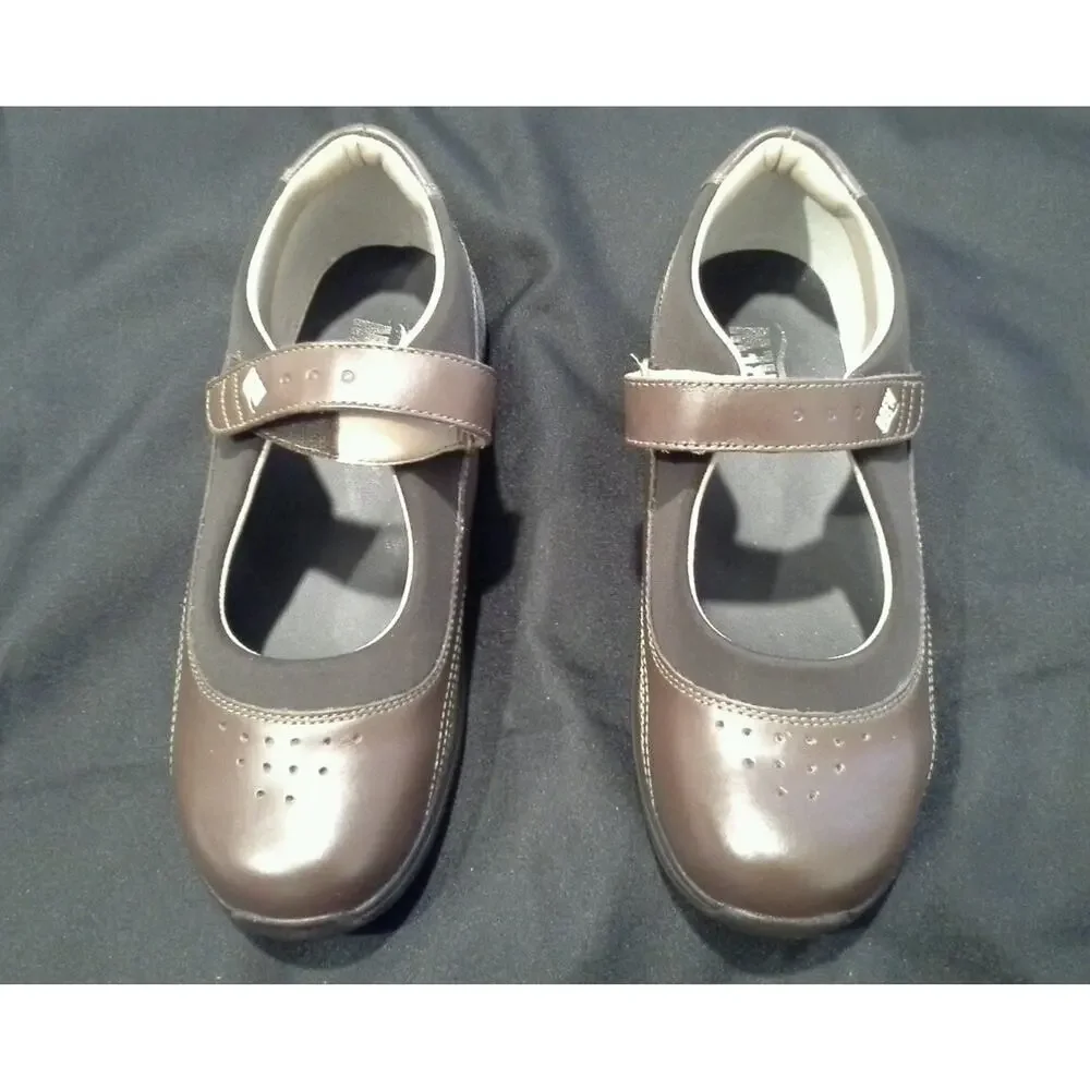 Drew Leather Man Made Brown Orthopedic Shoes Lynco‎ Orthotics sole Inserts